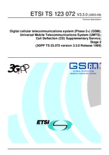 ETSI TS 123072-V3.3.0 30.9.2000