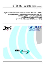 Norma ETSI TS 123083-V3.1.0 28.1.2000 náhled