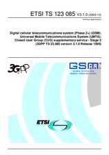 ETSI TS 123085-V3.1.0 31.10.2000