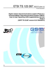 ETSI TS 123087-V6.0.0 31.12.2004