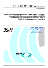ETSI TS 123088-V4.0.0 31.3.2001