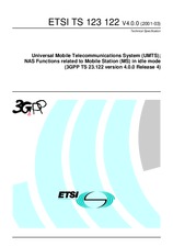 ETSI TS 123122-V4.0.0 31.3.2001