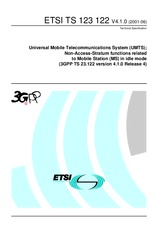 ETSI TS 123122-V4.1.0 24.7.2001