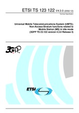 ETSI TS 123122-V4.3.0 31.12.2002