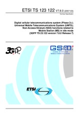 ETSI TS 123122-V7.8.0 23.3.2007