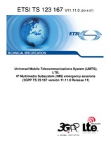 ETSI TS 123167-V11.11.0 4.7.2014