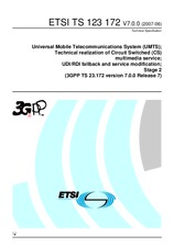 ETSI TS 123172-V7.0.0 30.6.2007