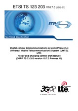 ETSI TS 123203-V10.7.0 3.7.2012