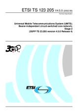 ETSI TS 123205-V4.5.0 30.6.2002