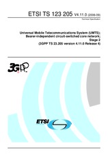 ETSI TS 123205-V4.11.0 30.9.2006