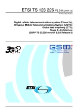 ETSI TS 123226-V6.0.0 31.12.2004