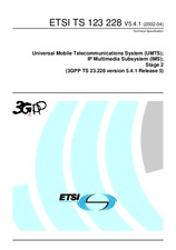 Norma ETSI TS 123228-V5.4.1 17.4.2002 náhled