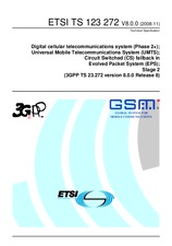 ETSI TS 123272-V8.0.0 4.11.2008