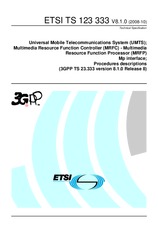 ETSI TS 123333-V8.1.0 28.10.2008