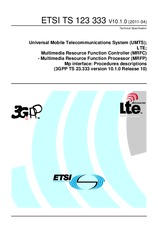 ETSI TS 123333-V10.1.0 11.4.2011