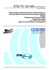 ETSI TS 123406-V7.2.0 8.10.2008