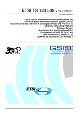 ETSI TS 123508-V7.0.0 14.1.2008