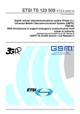 ETSI TS 123509-V7.2.0 8.10.2008