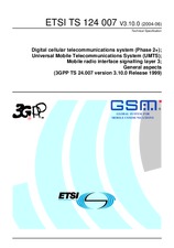 Norma ETSI TS 124007-V3.10.0 29.6.2004 náhled