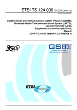 ETSI TS 124030-V4.2.0 31.12.2001