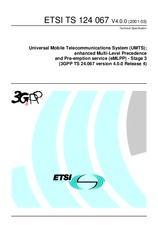 ETSI TS 124067-V4.0.0 31.3.2001