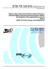 ETSI TS 124072-V10.0.0 16.5.2011