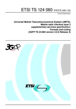 ETSI TS 124080-V4.0.0 31.3.2001