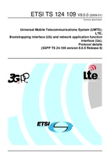 ETSI TS 124109-V8.0.0 19.1.2009