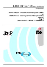 Norma ETSI TS 124173-V8.4.0 26.3.2009 náhled
