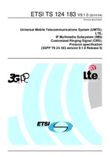 ETSI TS 124183-V9.1.0 9.4.2010