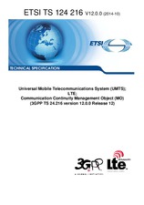 ETSI TS 124216-V12.0.0 3.10.2014