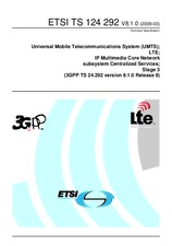 ETSI TS 124292-V8.1.0 26.3.2009