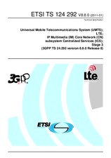 Norma ETSI TS 124292-V8.8.0 11.1.2011 náhled