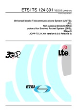 ETSI TS 124301-V8.0.0 22.1.2009
