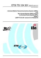 Norma ETSI TS 124301-V8.4.0 26.1.2010 náhled