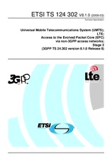 ETSI TS 124302-V8.1.0 26.3.2009