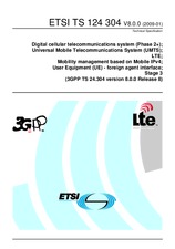 ETSI TS 124304-V8.0.0 22.1.2009
