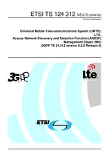 ETSI TS 124312-V8.2.0 17.6.2009