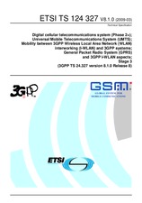 ETSI TS 124327-V8.1.0 26.3.2009