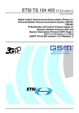 ETSI TS 124403-V7.2.0 8.10.2008