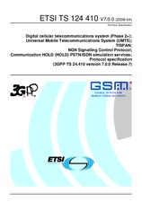 ETSI TS 124410-V7.0.0 7.4.2008