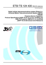 ETSI TS 124430-V8.0.0 7.4.2008