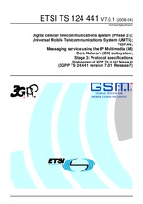 ETSI TS 124441-V7.0.1 16.4.2008