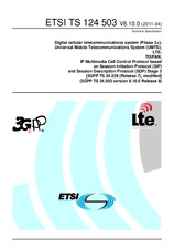 ETSI TS 124503-V8.10.0 7.4.2011