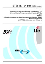 ETSI TS 124504-V8.3.0 19.1.2009