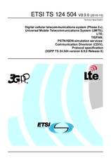 ETSI TS 124504-V8.9.0 5.10.2010