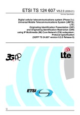 ETSI TS 124607-V8.2.0 14.1.2009