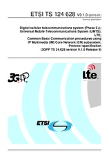 ETSI TS 124628-V9.1.0 26.1.2010