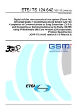 ETSI TS 124642-V8.1.0 31.3.2009