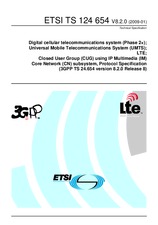 ETSI TS 124654-V8.2.0 14.1.2009